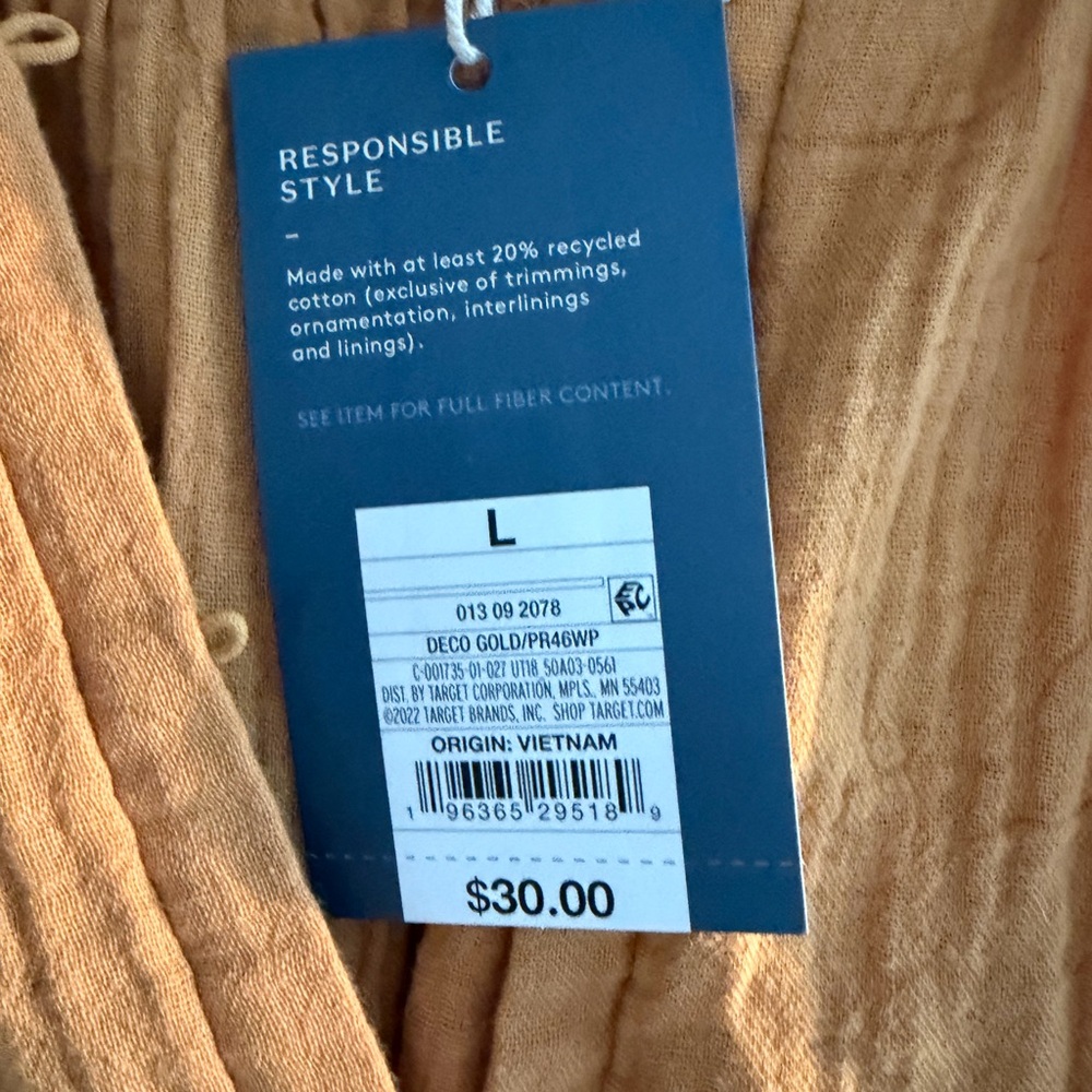 Universal Thread Orange Maxi Dress - Picture 2 of 3